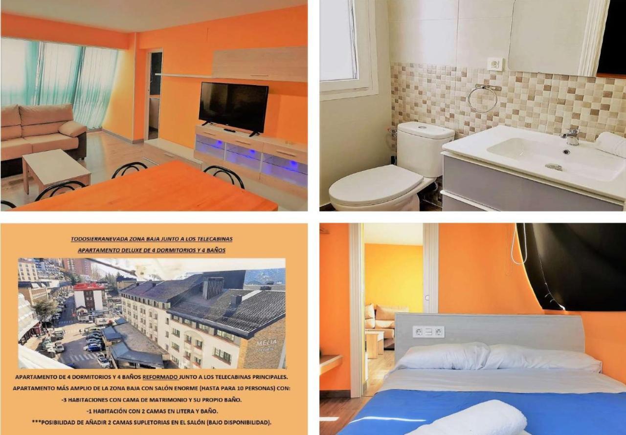Todosierranevada Zona Baja - Apartamentos De 4 Dormitorios - Junto A Los Telecabinas Sierra Nevada Ngoại thất bức ảnh